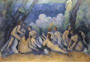 Les grandes baigneuses (Large Bathers) (mk09) Paul Cezanne